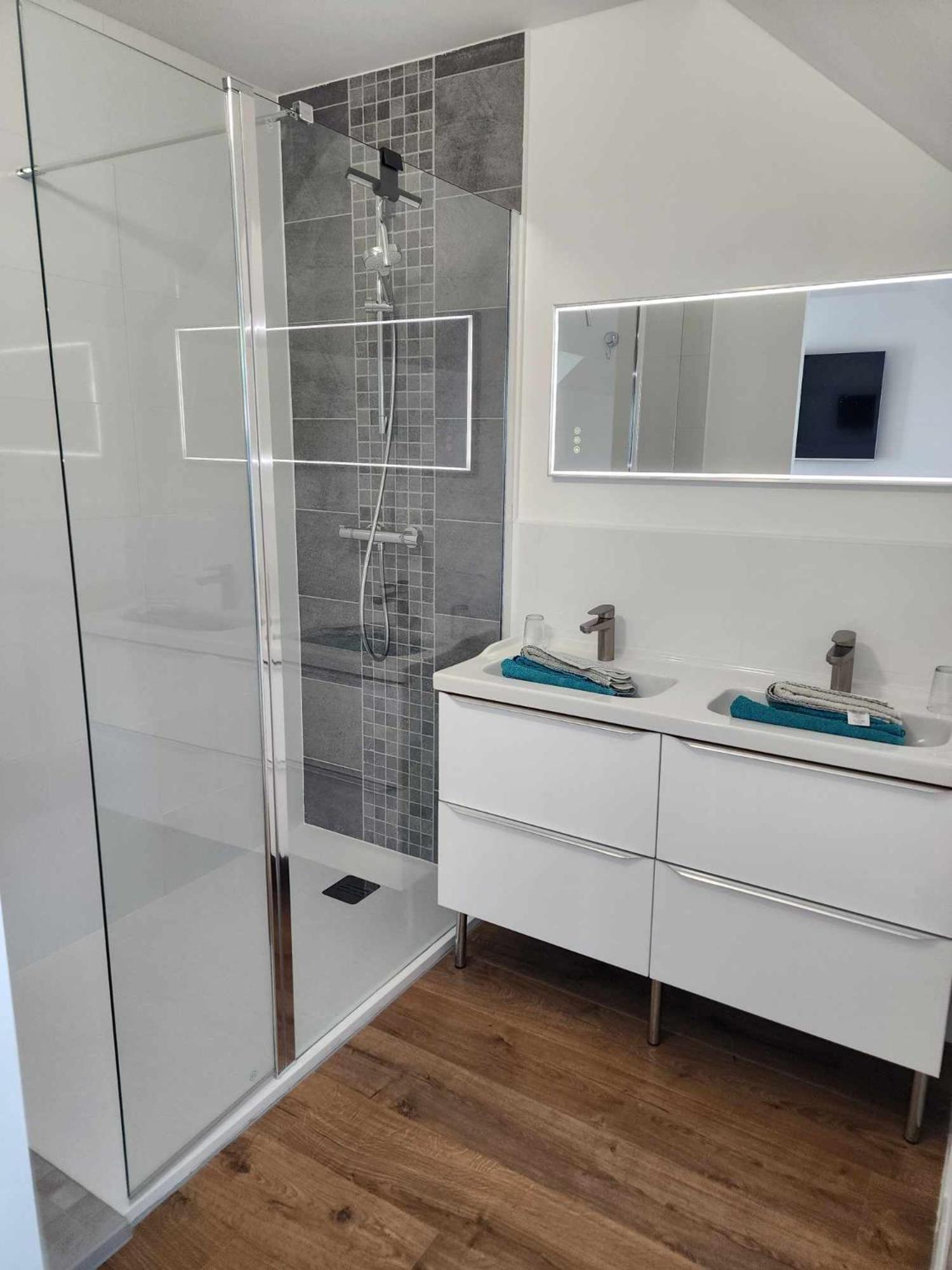 Chambre, Salle De Bain, Toilette, Salon Privatif Sainte-Marie-du-Mont  Eksteriør billede